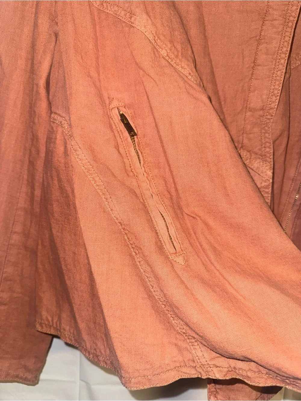 Free People Rust-Colored Utility Jacket - Picture 6 of 10